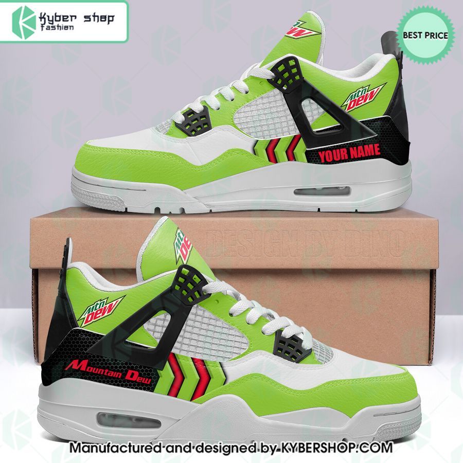 mountain dew air jordan 4 shoes 1 342