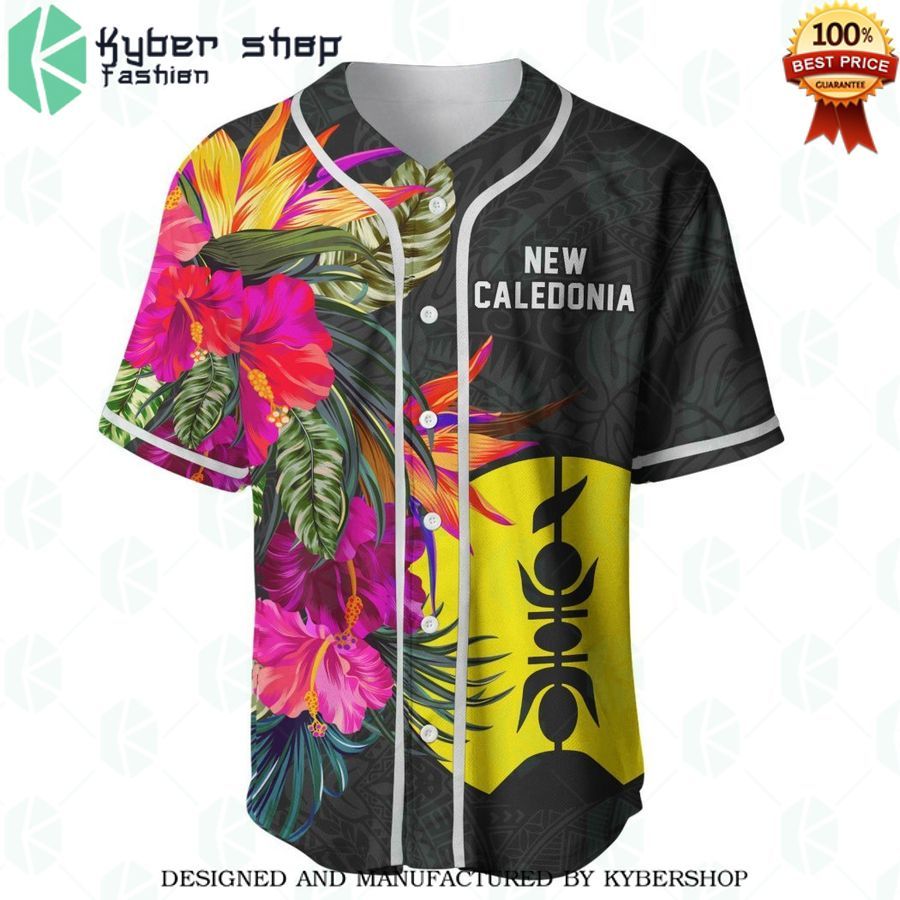 new caledonia polynesian hibiscus baseball jersey 2 794