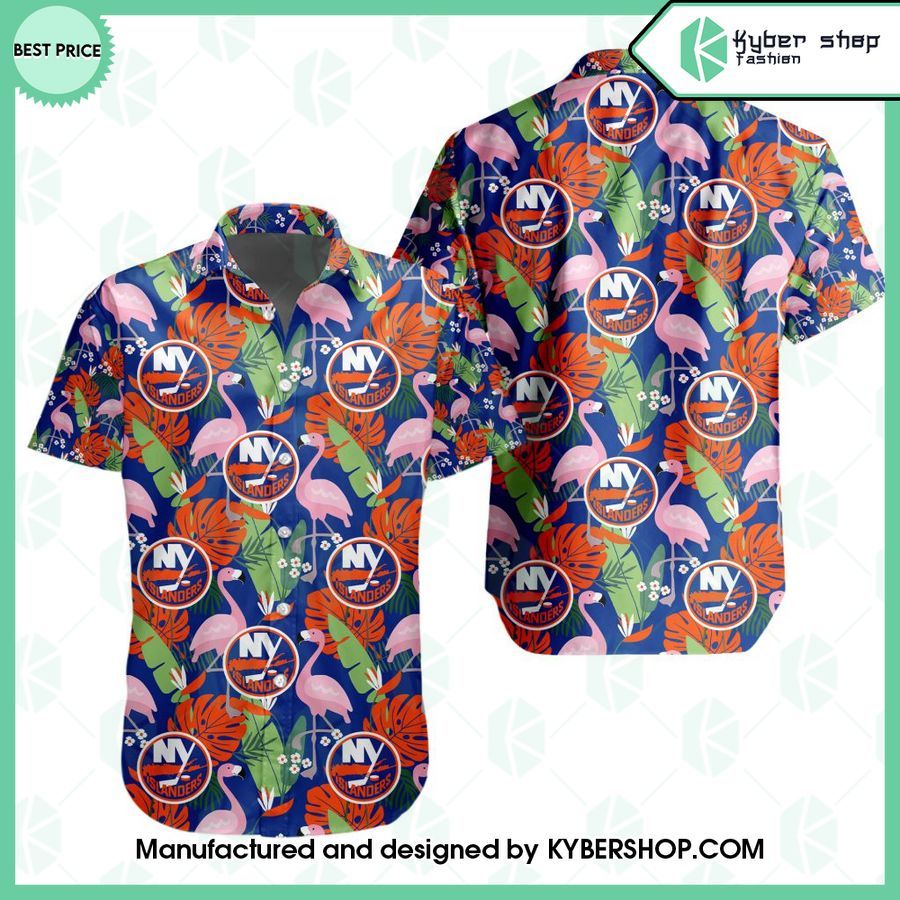 new york islanders flamingo hawaiian shirt 1 460