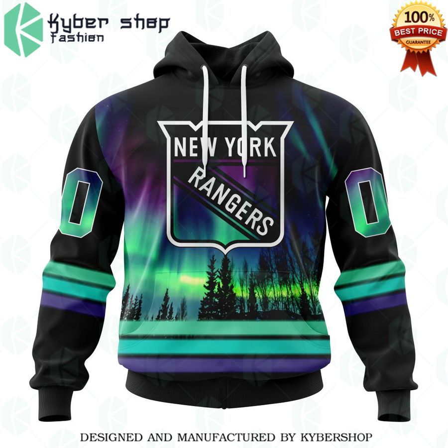 new york rangers special design with northern lights custom shirt 1 944