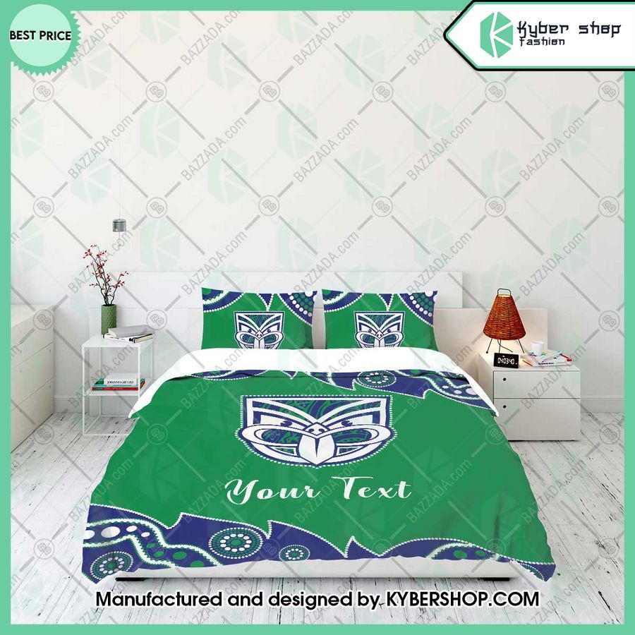 new zealand warriors aborigines custom name bedding set 2 399