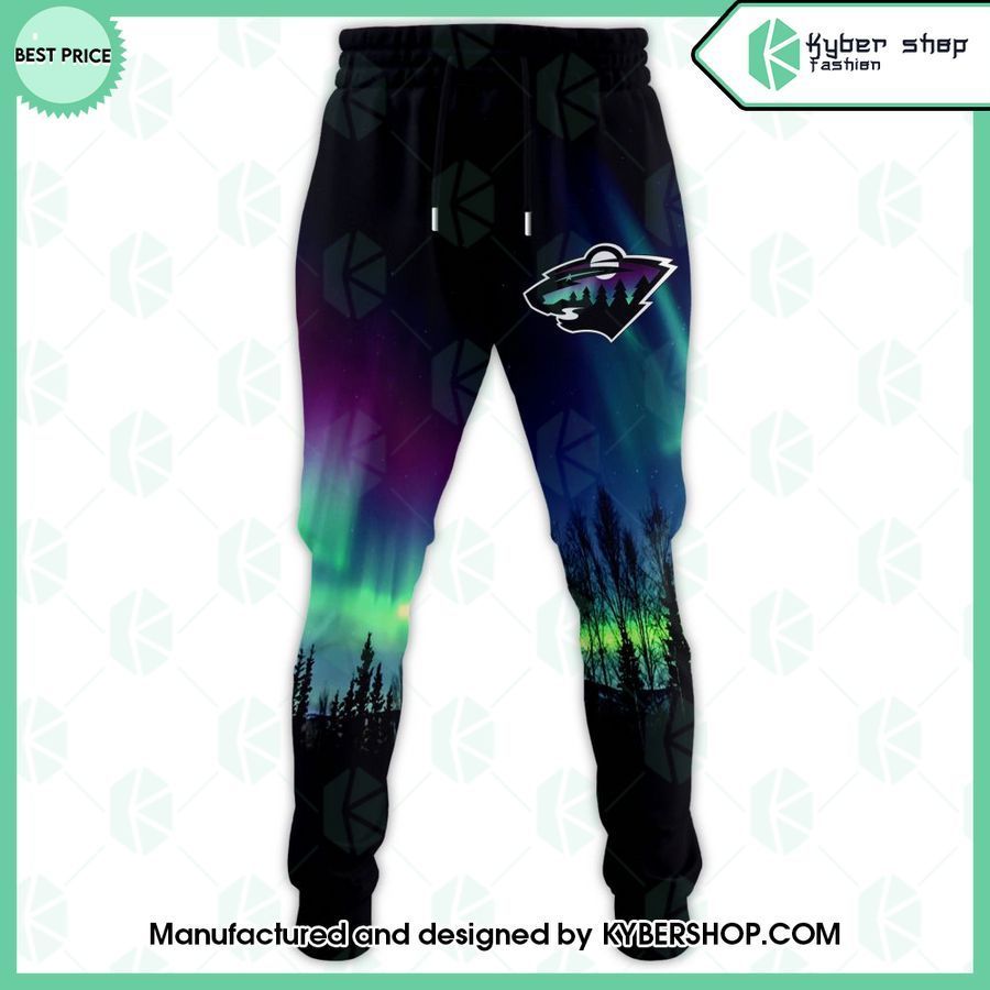 nhl minnesota wild northern lights pants 1