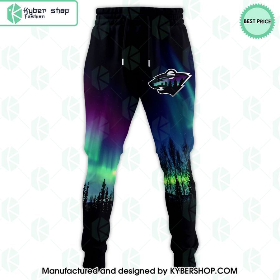 nhl minnesota wild northern lights pants 3