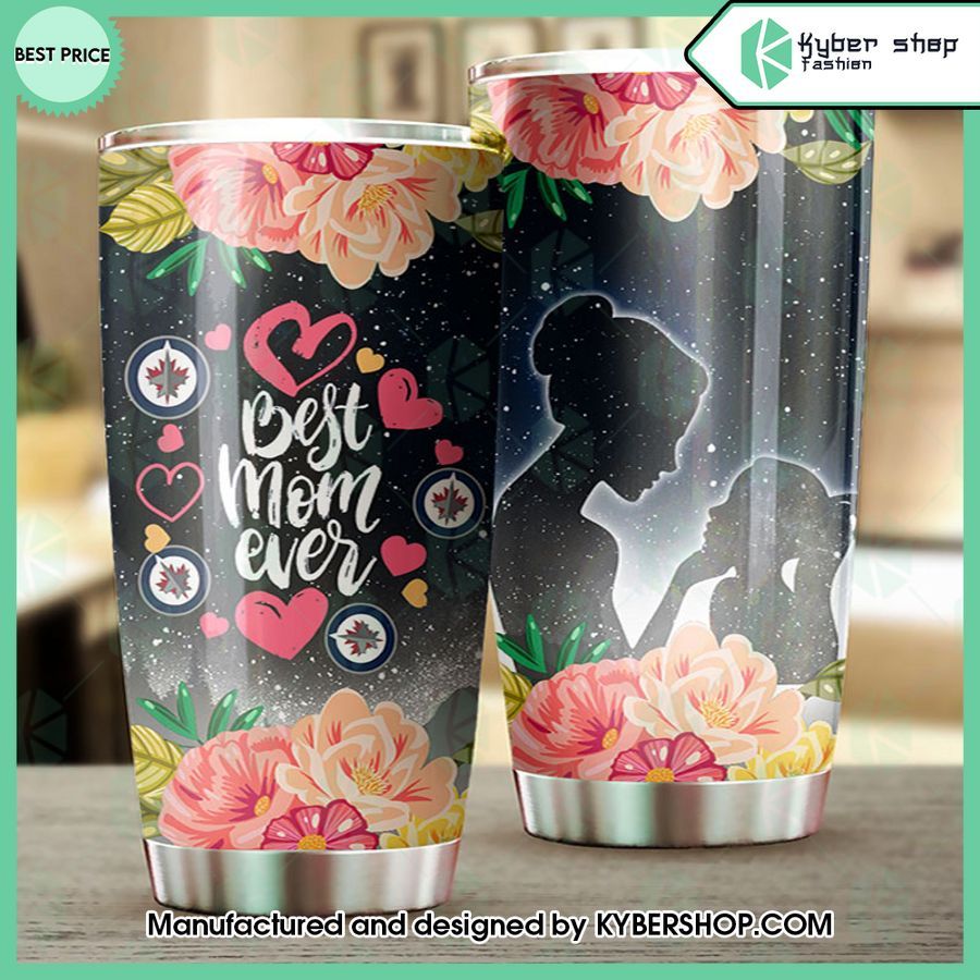 nhl winnipeg jets mothers day best mom ever tumbler 2 209