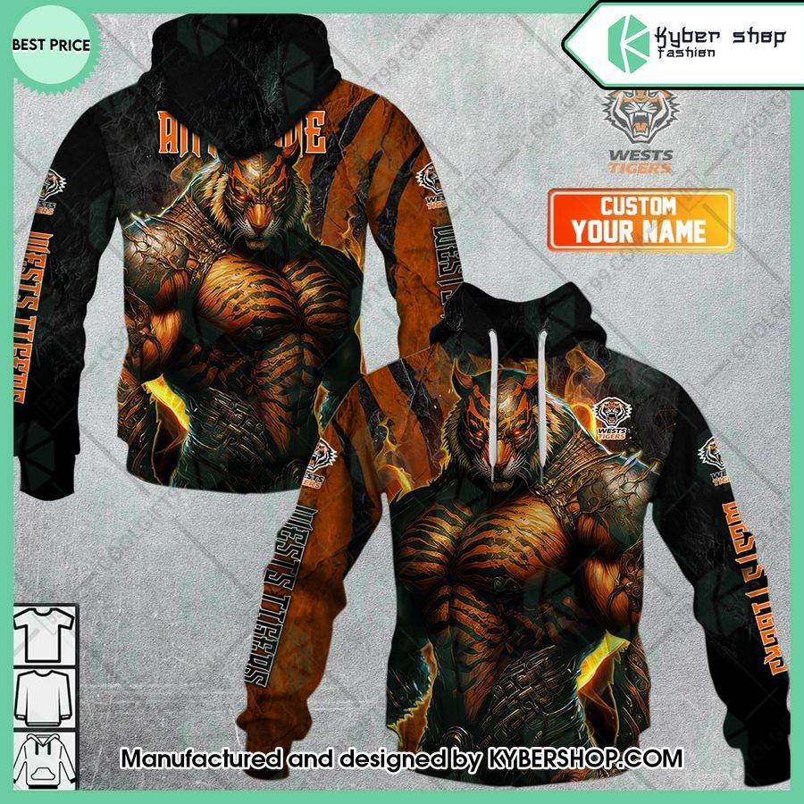 nrl wests tigers warrior custom shirt hoodie 1 457