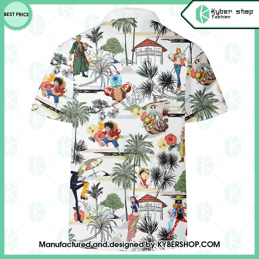 one piece characters hawaiian shirt shorts 2 209