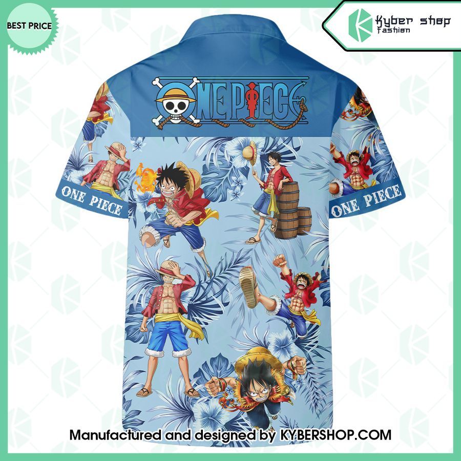 one piece monkey d luffy hawaiian shirt shorts 2 303