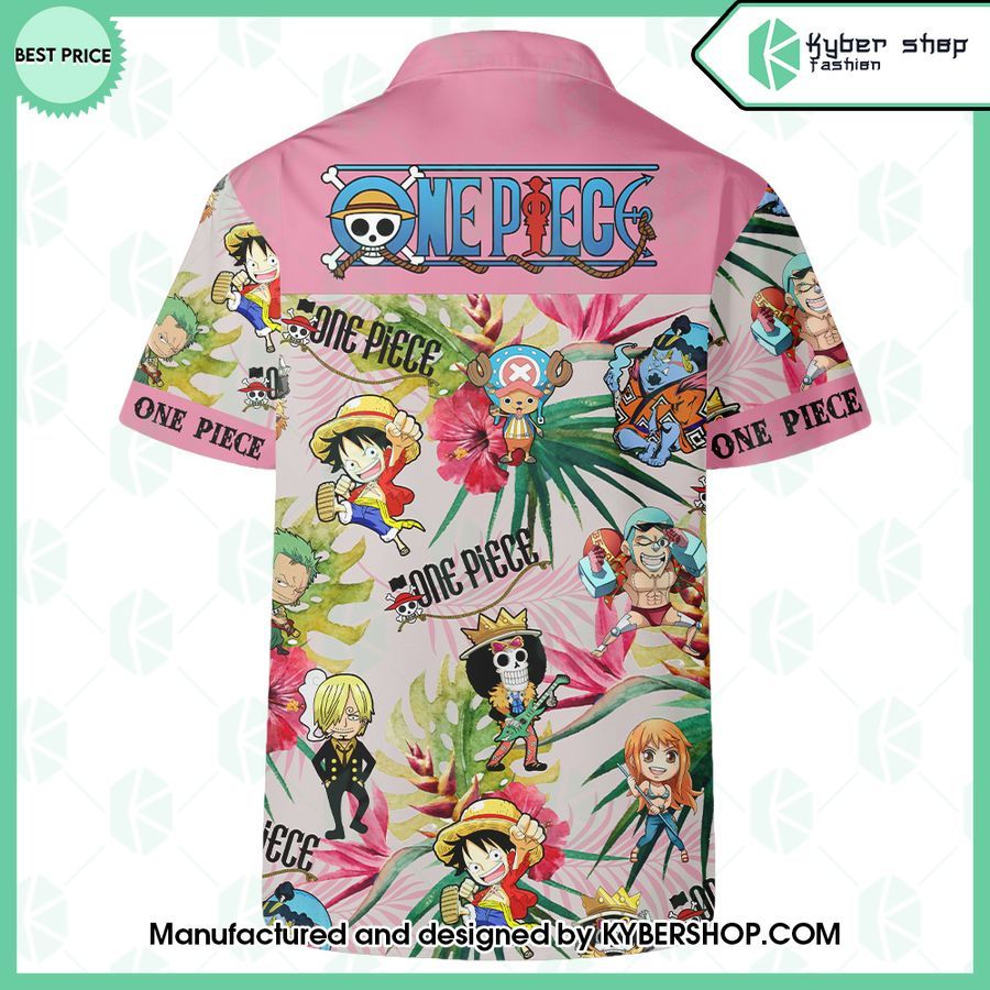 one piece team hawaiian shirt shorts 2 28