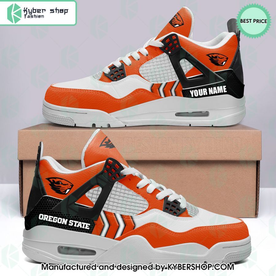 oregon state air jordan 4 shoes 1 956