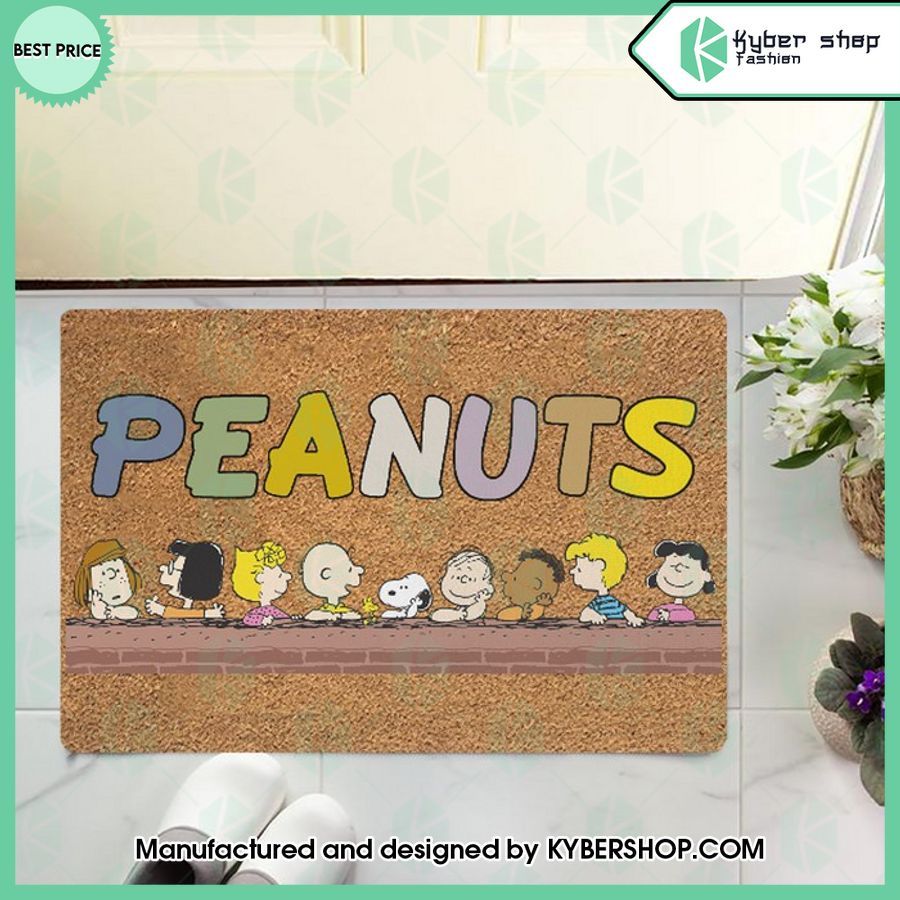 peanuts characters doormat 1 586