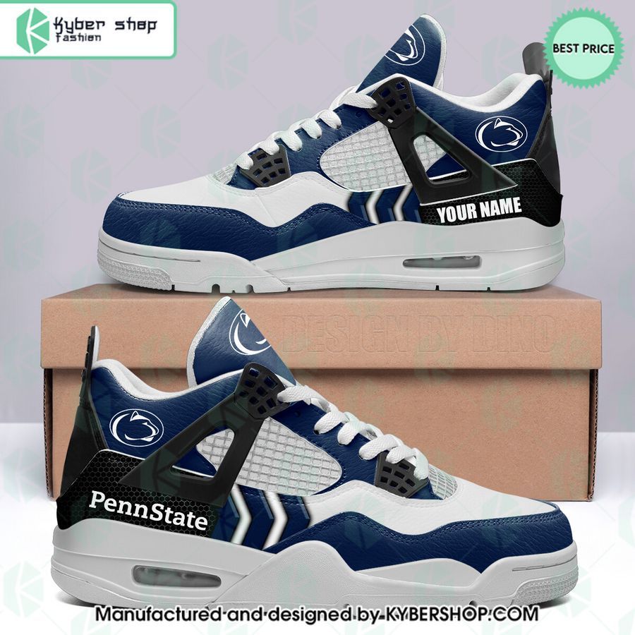 penn state air jordan 4 shoes 1 235