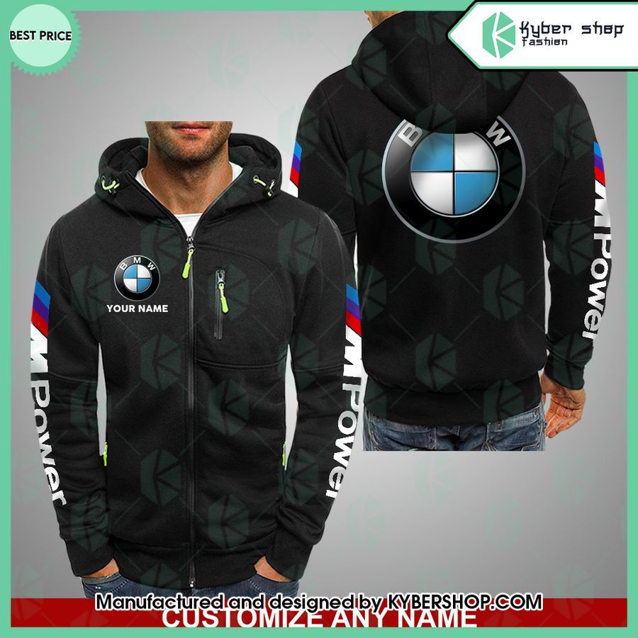 personalized bmw power chest pocket hoodie 1 906