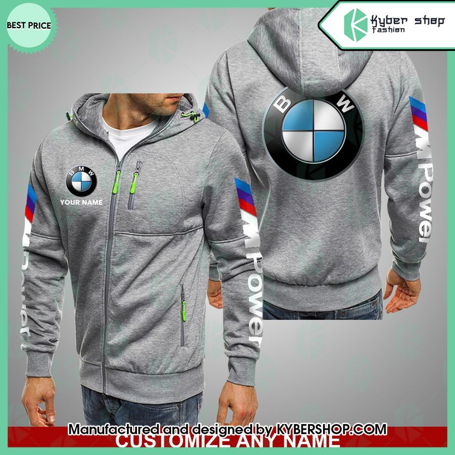 personalized bmw power chest pocket hoodie 2 693