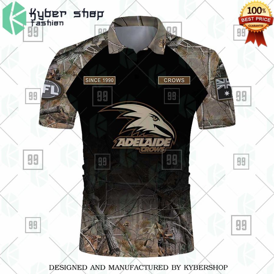 personalized camouflage afl adelaide crows polo shirt 2 191