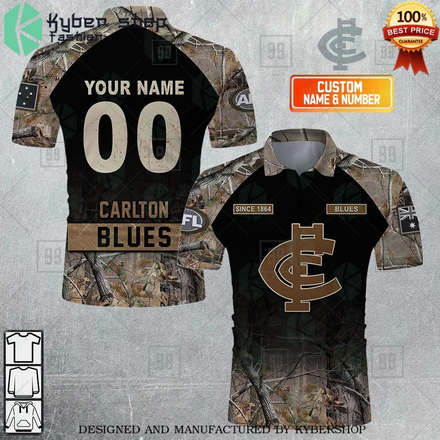 personalized camouflage afl carlton blues polo shirt 1 706