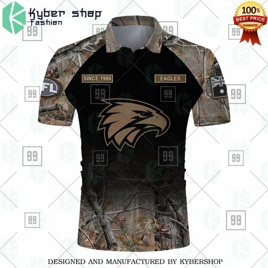 personalized camouflage afl west coast eagles polo shirt 2 723