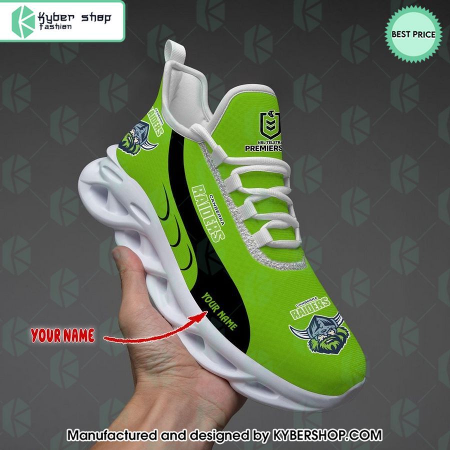 personalized canberra raiders max soul shoes 1 171