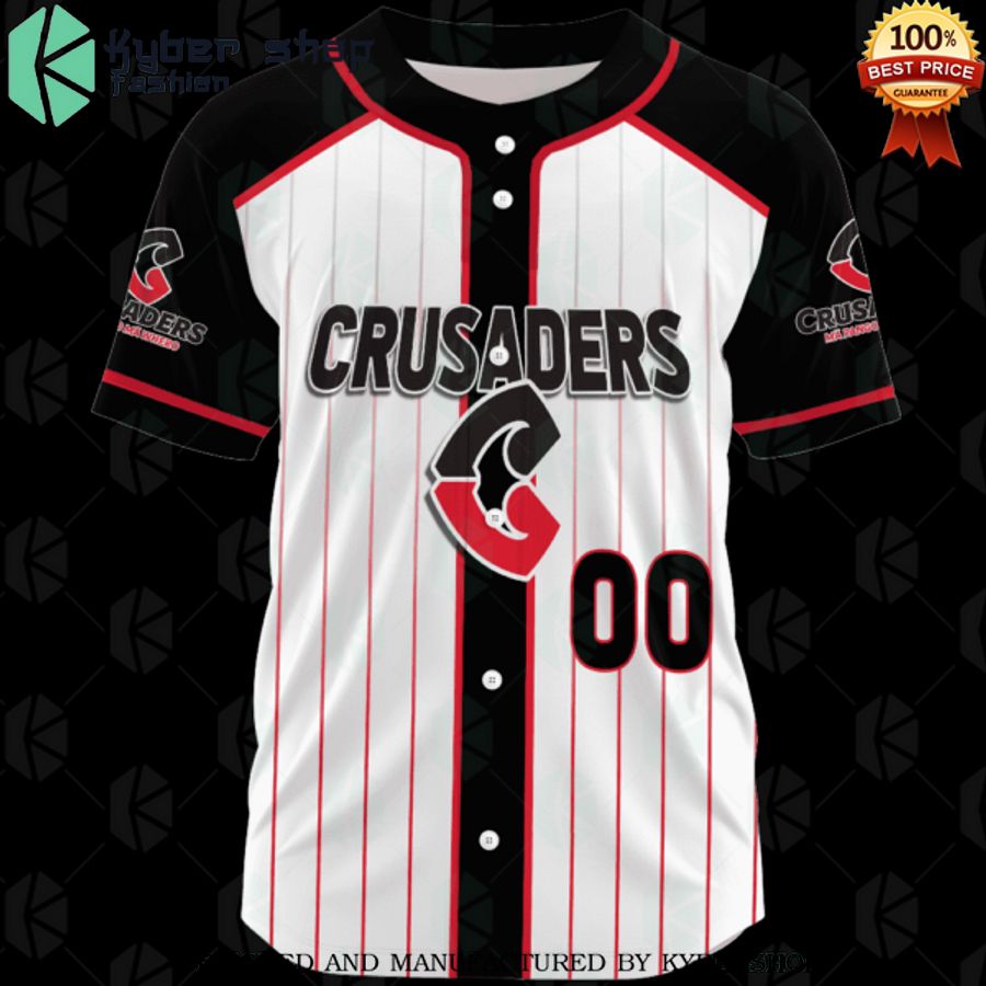 personalized crusaders super rugby baseball jersey 2 791