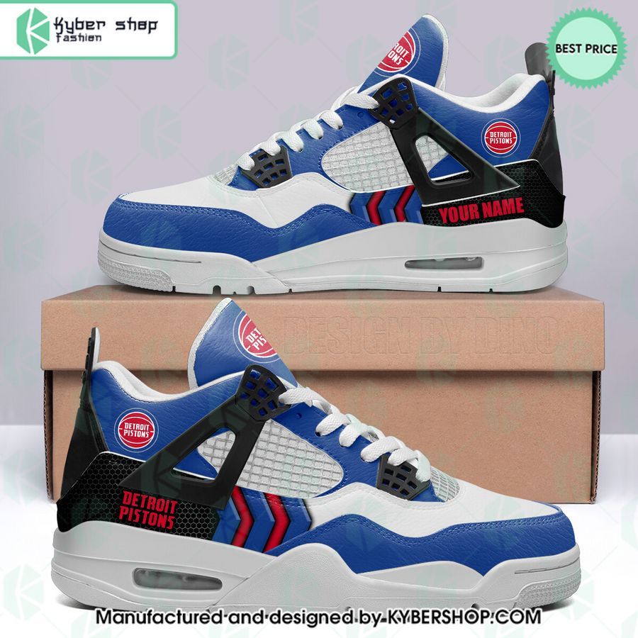 personalized detroit pistons air jordan 4 shoes 1 211