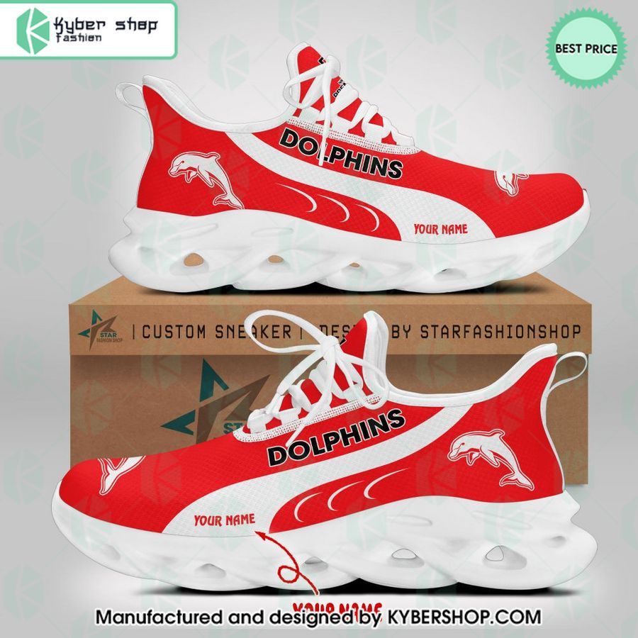 personalized dolphins nrl max soul shoes 2 12