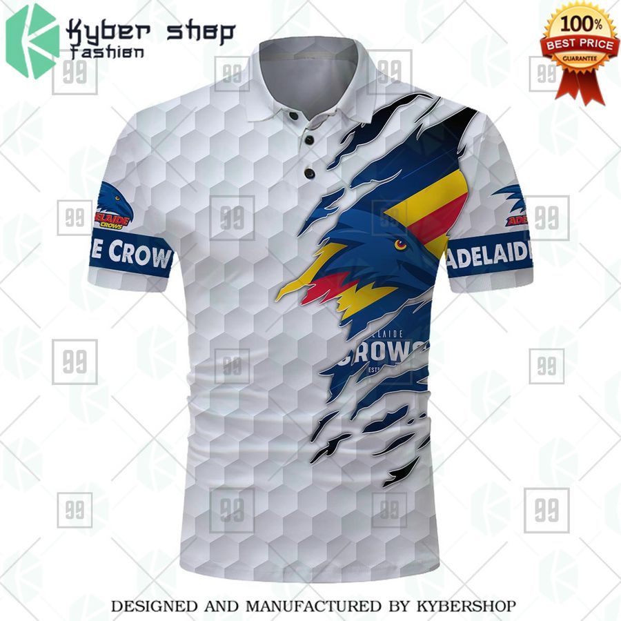 personalized golf afl adelaide crows polo shirt 2 901