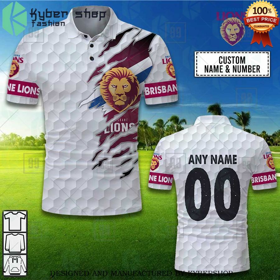 personalized golf afl brisbane lions polo shirt 1 760