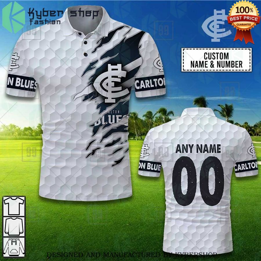 personalized golf afl carlton blues polo shirt 1 593