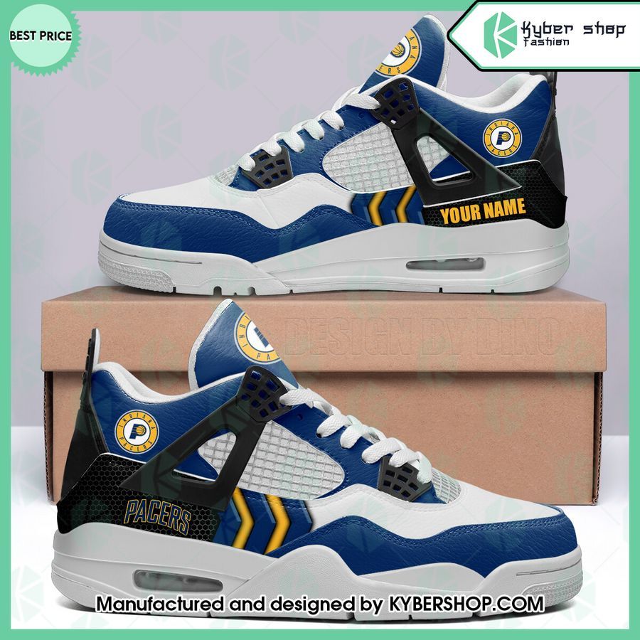 personalized indiana pacers air jordan 4 shoes 1 65