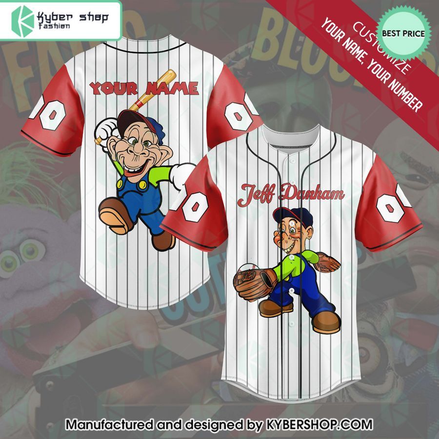 personalized jeff dunham bubba j baseball jersey 1 638