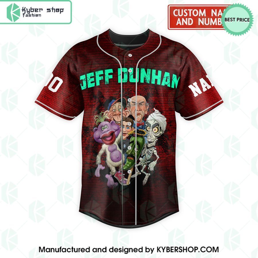 personalized jeff dunham characters still not canceled baseball jersey 2 727