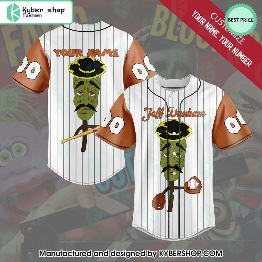 personalized jeff dunham jose jalapeno baseball jersey 1 949