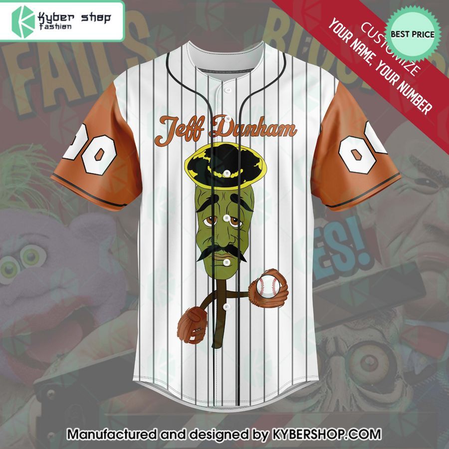 personalized jeff dunham jose jalapeno baseball jersey 2 783