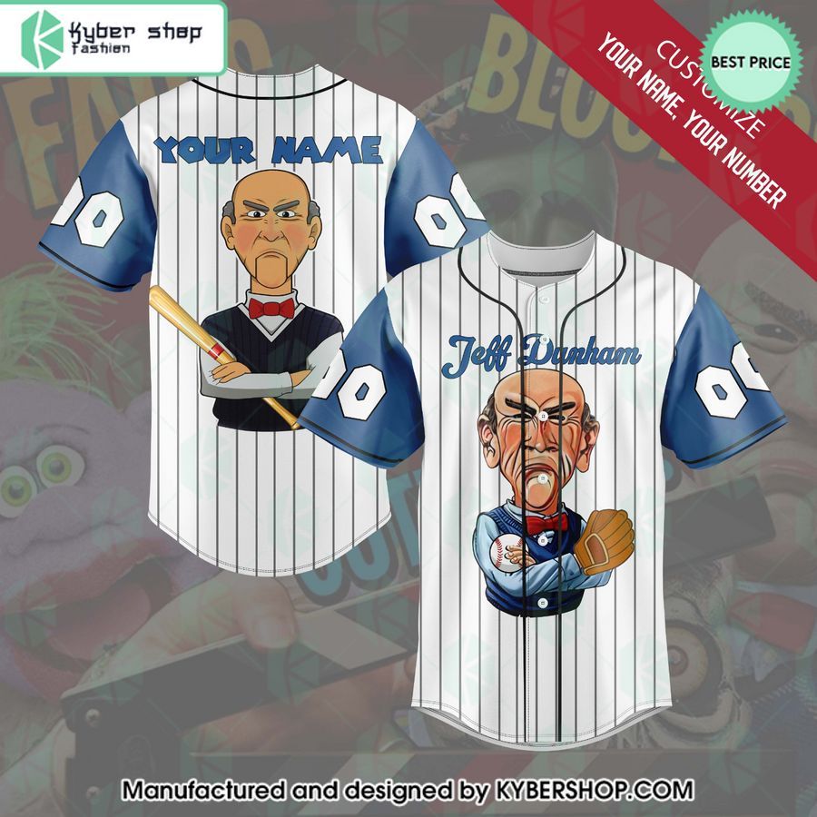 personalized jeff dunham walter baseball jersey 1 56