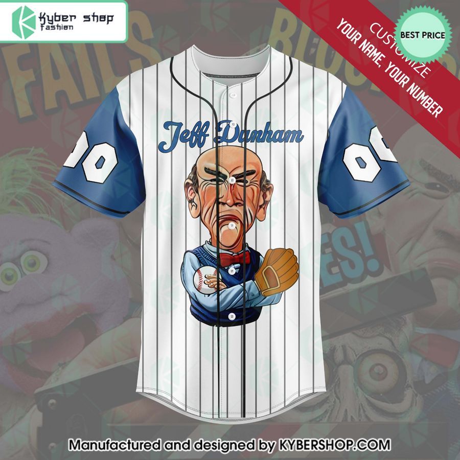 personalized jeff dunham walter baseball jersey 2 750