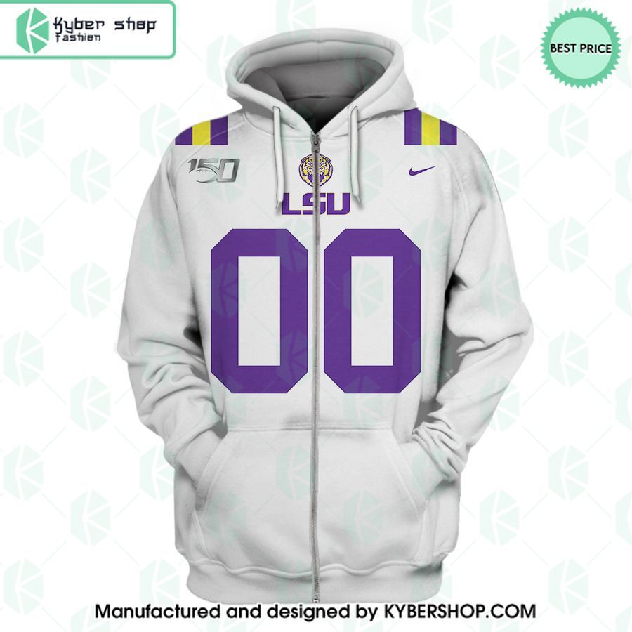 personalized lsu tigers white shirt hoodie 2 687