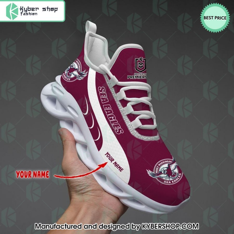 personalized manly warringah sea eagles max soul shoes 1 311