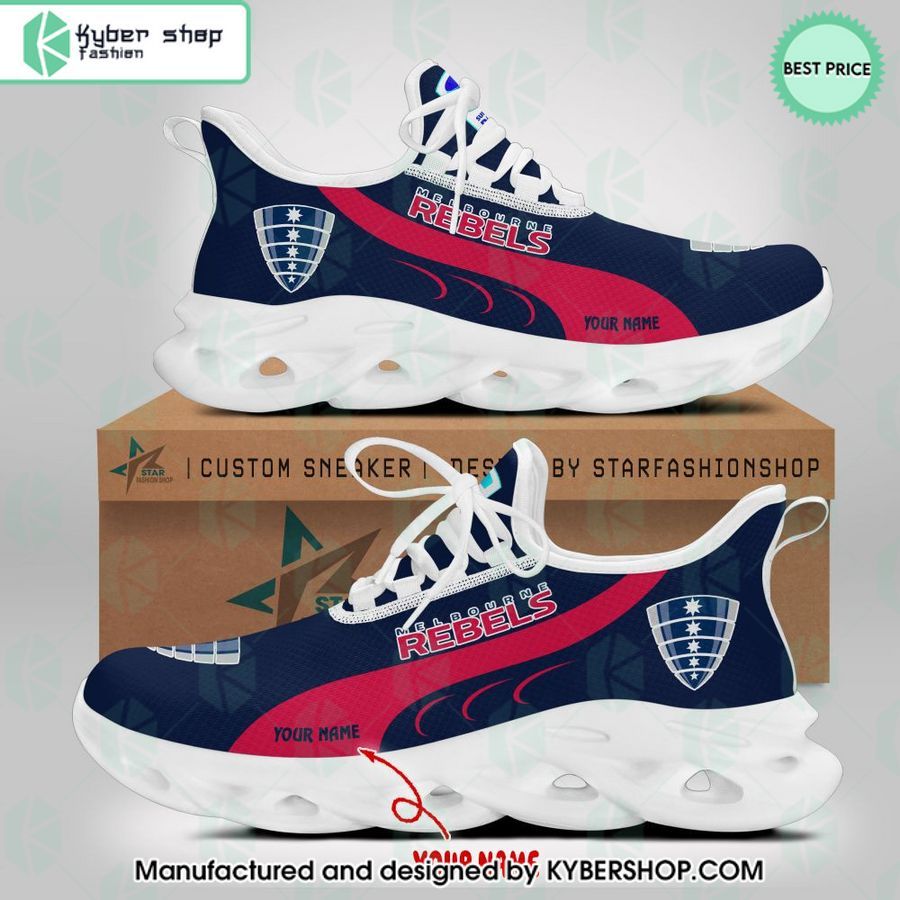 personalized melbourne rebels max soul shoes 2 105