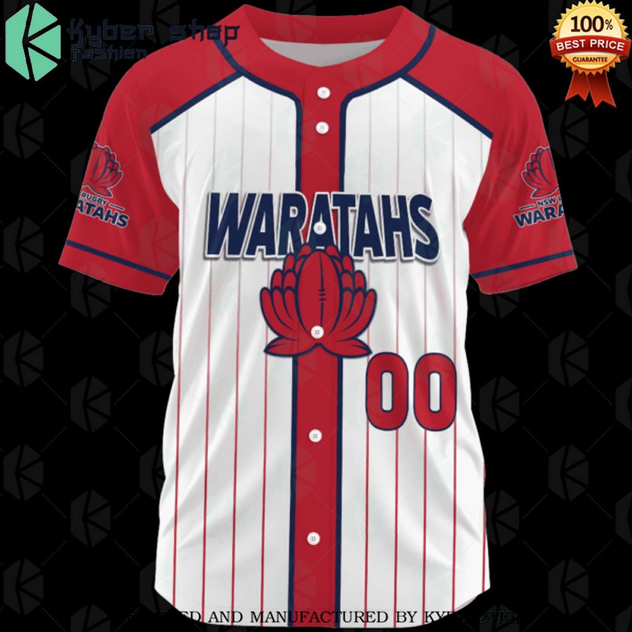 personalized new south wales waratahs super rugby baseball jersey 2 789