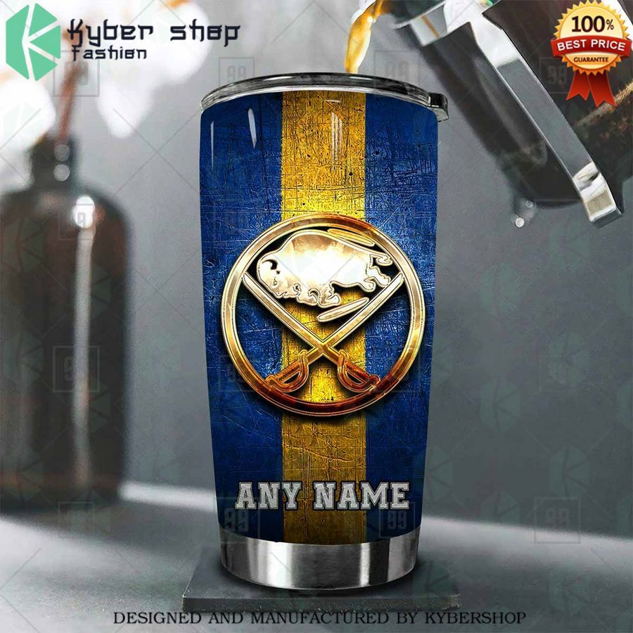 personalized nhl buffalo sabres old metal tumbler 2 447