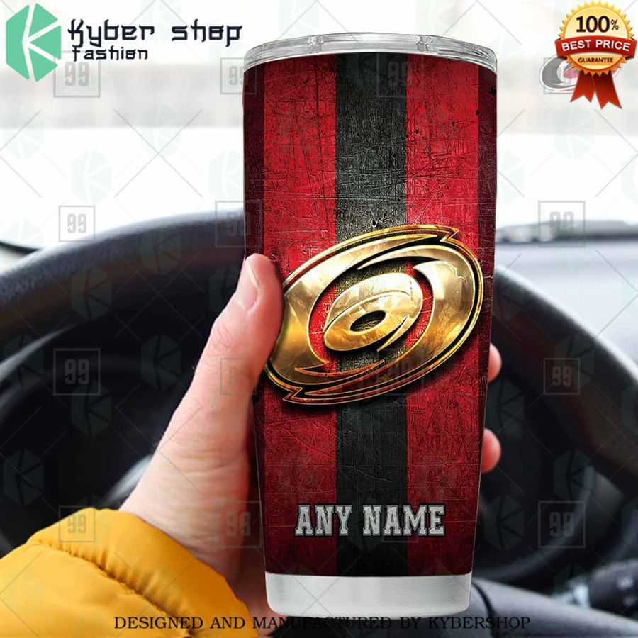 personalized nhl carolina hurricanes old metal tumbler 1 11