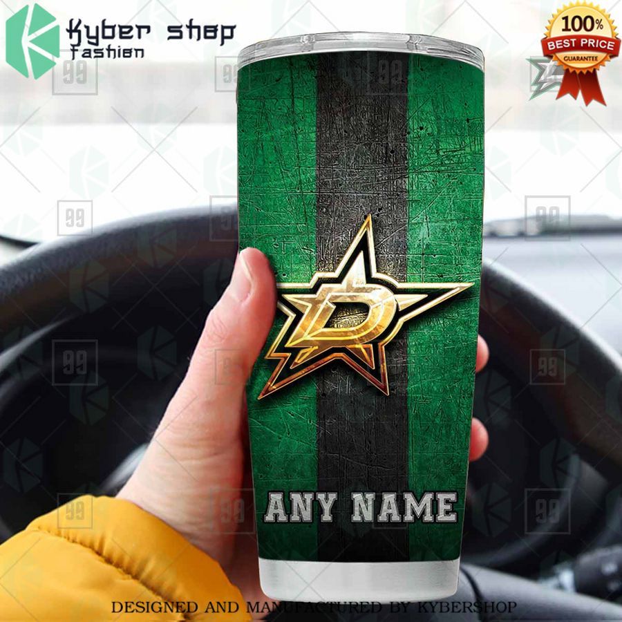 personalized nhl dallas stars old metal tumbler 1 114