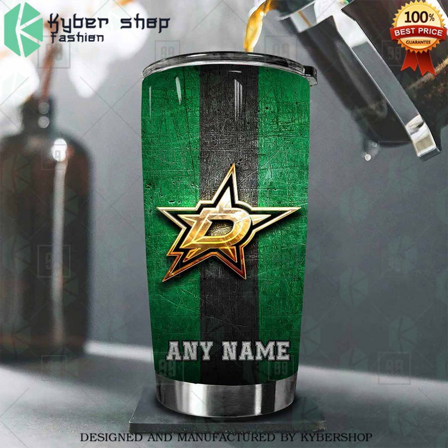 personalized nhl dallas stars old metal tumbler 2 63