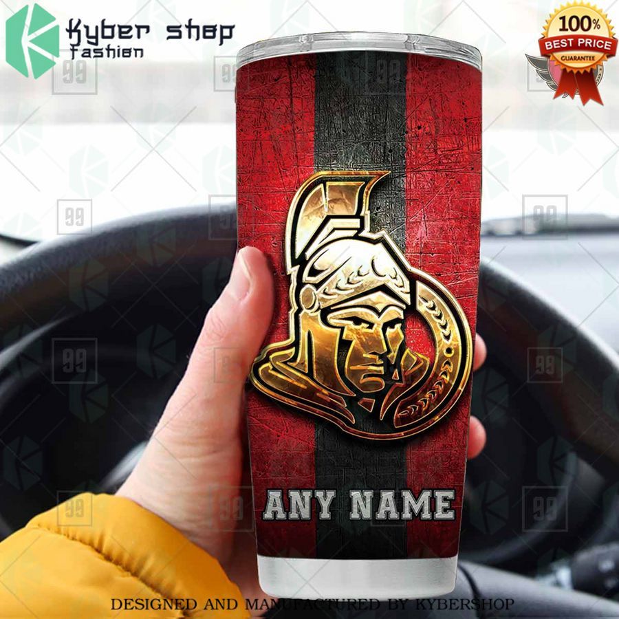 personalized nhl ottawa senators old metal tumbler 1 840