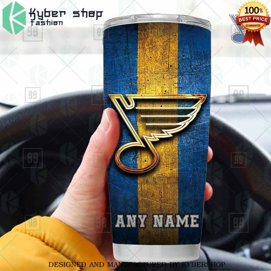 personalized nhl st louis blues old metal tumbler 1 28