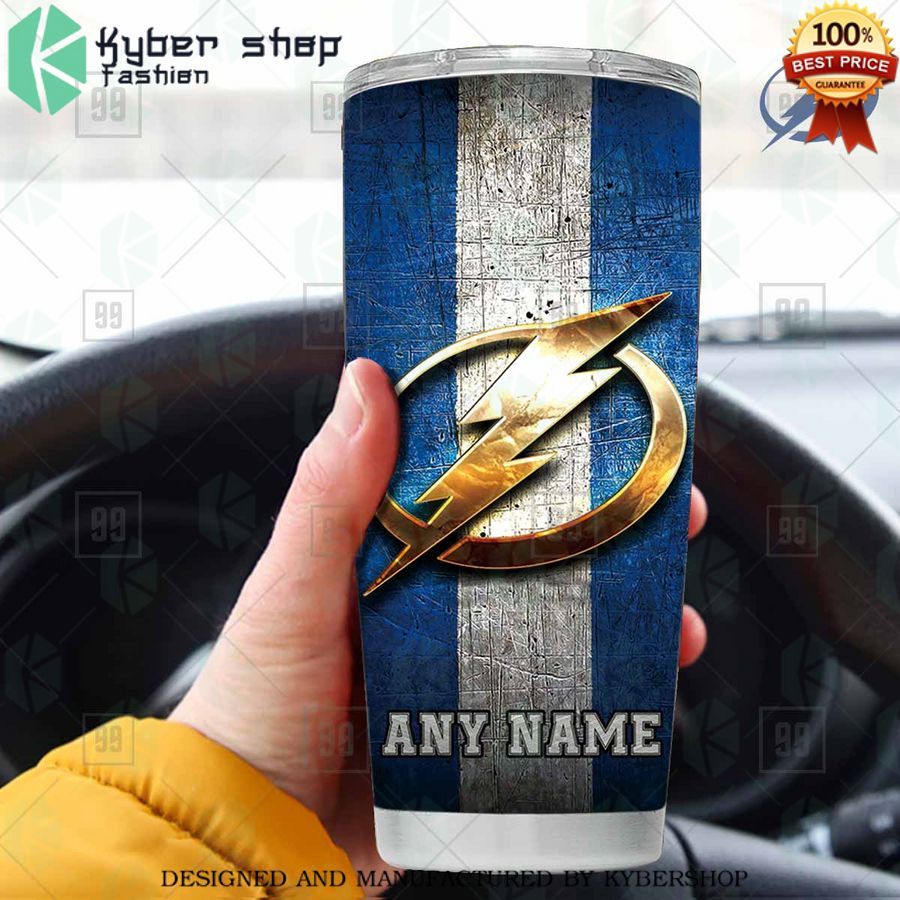 personalized nhl tampa bay lightning old metal tumbler 1 373