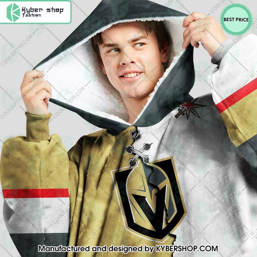 personalized nhl vegas golden knights mix jersey oodie blanket hoodie 2 976