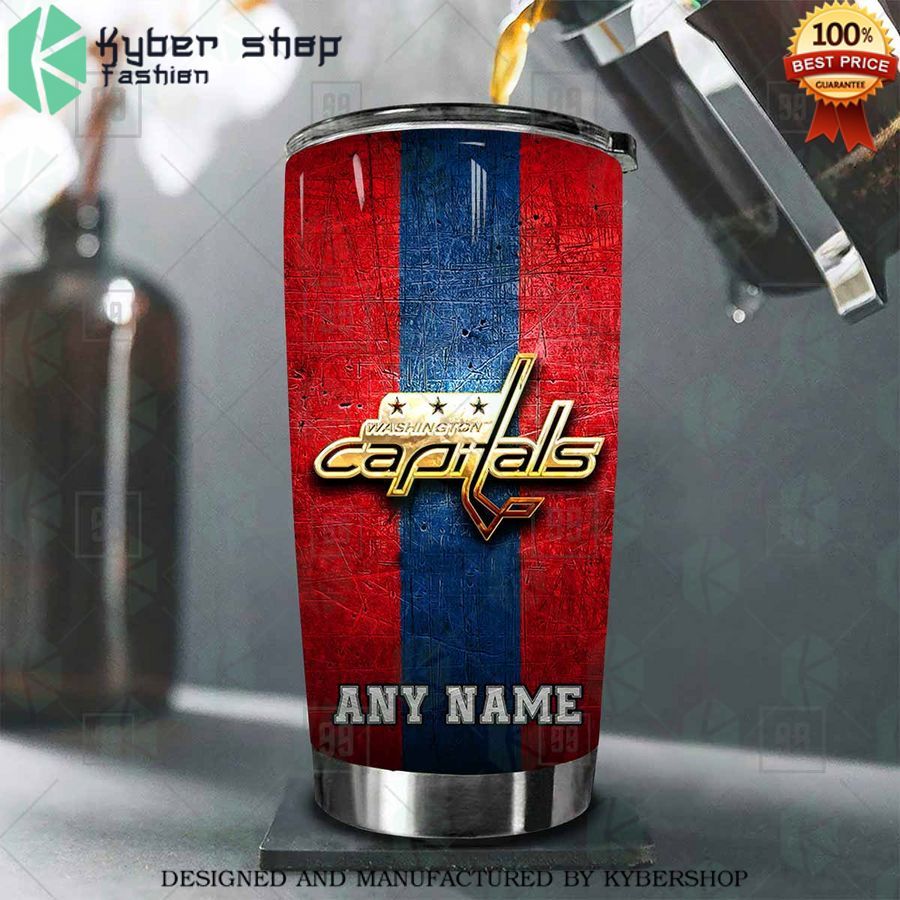 personalized nhl washington capitals old metal tumbler 2 936