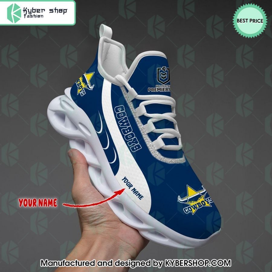 personalized north queensland cowboys max soul shoes 1 407