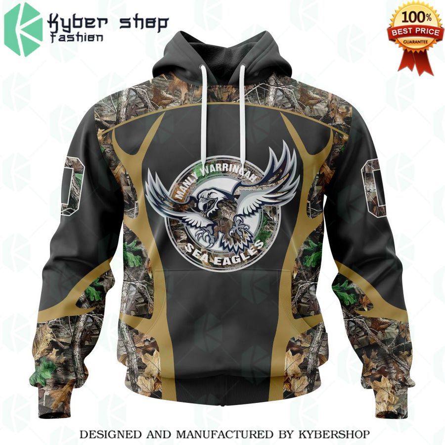 personalized nrl manly warringah sea eagles special camo hunting hoodie 1 263