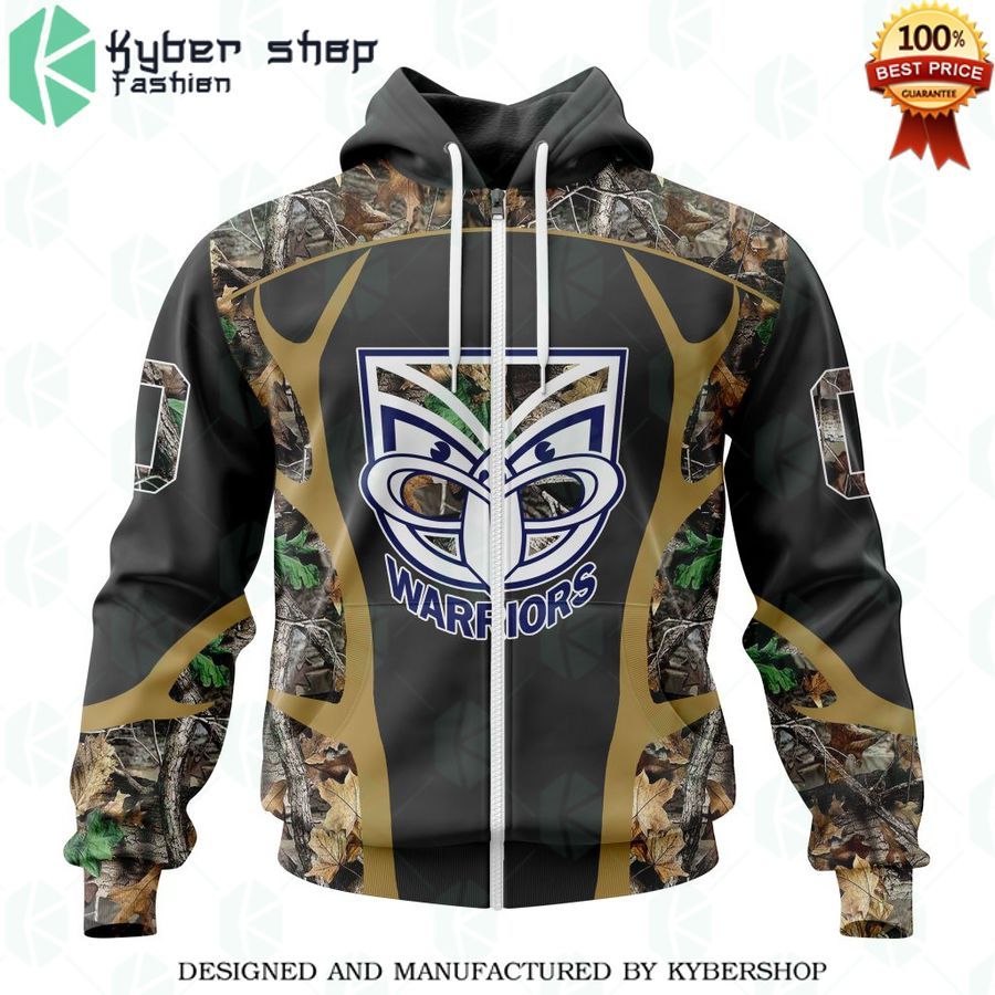 personalized nrl new zealand warriors special camo hunting hoodie 2 22